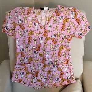 adult small scrub shirt